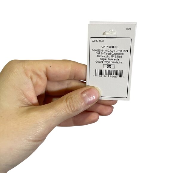 Auden Womens 3X Oatmeal Fleece Lounge Pants Relaxed Drawstring - Picture 5 of 5